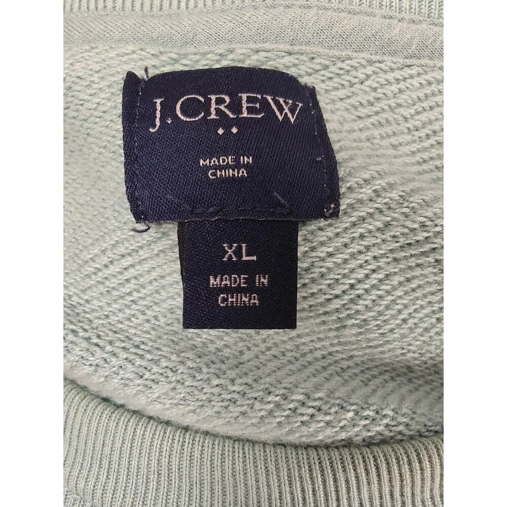 Men’s J.Crew Crewneck Sweatshirt Mint Green XL